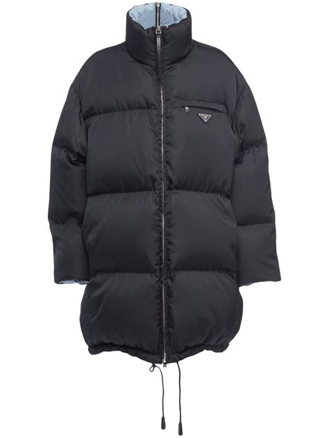 prada blue puffer coat|conscious prada puffer jacket.